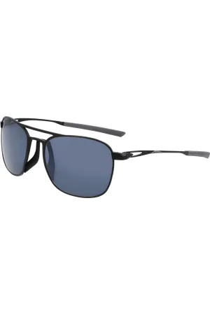 Nike Uomo ACE DRIVER EV24008 010 Occhiali da sole Titanio Squadrata Normale Fotocromatiche