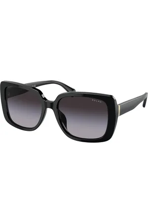 Ralph Lauren Donna RA5298U 50018G Occhiali da sole Acetato Grigio Squadrata Normale Sfumato