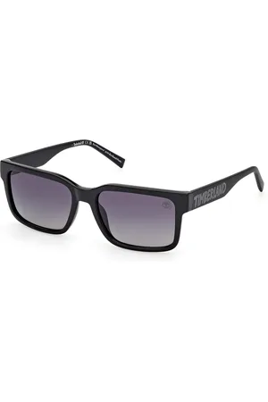 Timberland Unisex TB00012 01D Occhiali da sole Iniettato Fumo Squadrata Polarizzata