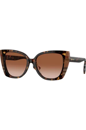 Burberry Donna BE4393 MERYL 405313 Occhiali da sole Acetato Cat Eye Normale Sfumato