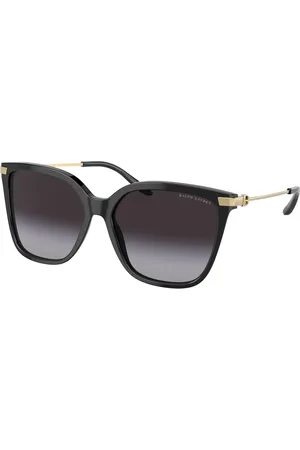 Ralph Lauren Donna RL8209 THE JACQUIE 50018G Occhiali da sole Acetato Grigio Geometrica Normale Sfumato