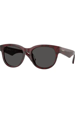 Burberry Donna BE4432U 411587 Occhiali da sole Acetato Grigio Pantos Normale