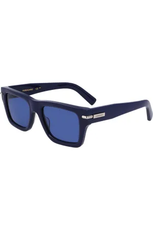 Salvatore Ferragamo Uomo SF2033S 414 Occhiali da sole Acetato Squadrata Normale
