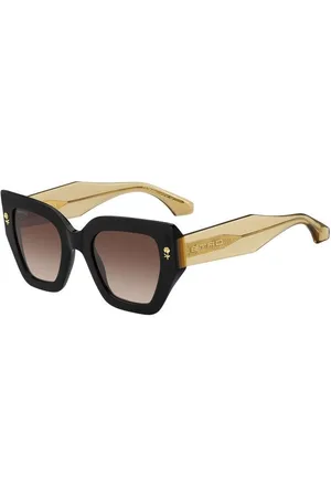 Etro Donna 0010/S 71C/HA Occhiali da sole Acetato Marrone Squadrata Normale Sfumato