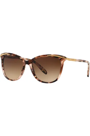 Ralph Lauren Donna RA5203 146313 Occhiali da sole Acetato Marrone Cat Eye Normale Sfumato