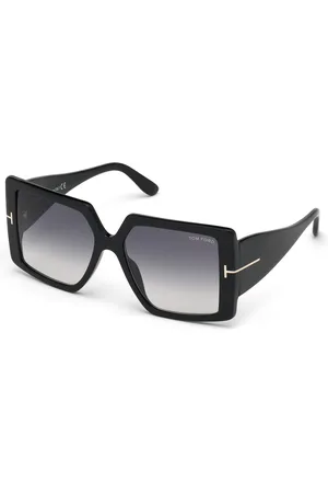 Tom Ford Donna FT0790 QUINN 01B Occhiali da sole Acetato Grigio Squadrata Normale Sfumato