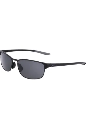 Nike Uomo MODERN METAL DZ7364 010 Occhiali da sole Metallo Grigio scuro Squadrata Normale Fotocromatiche