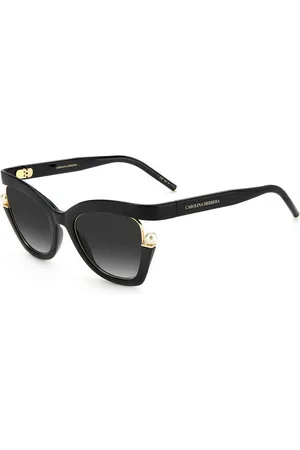 Carolina Herrera Donna CH 0002/S 807/9O Occhiali da sole Plastica Grigio Farfalla Sfumato