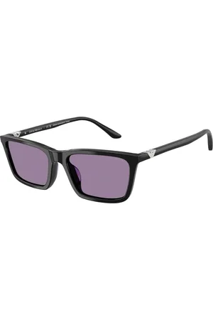 Emporio Armani Donna EA4239U 501769 Occhiali da sole Acetato Viola Squadrata Normale