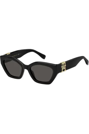Tommy Hilfiger Donna TH 1979/S 807/IR Occhiali da sole Acetato Grigio Cat Eye