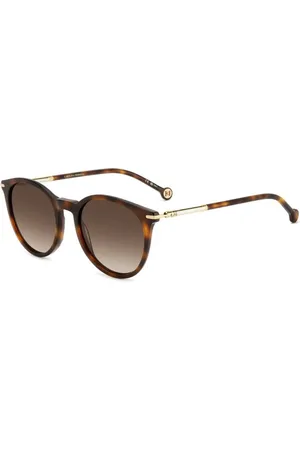 Carolina Herrera Donna HER 0230/S WR9/HA Occhiali da sole Acetato Rotonda Sfumato