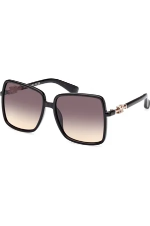 Max Mara Donna MM0064-H EMME14 01B Occhiali da sole Iniettato Fumo Squadrata Normale Sfumato