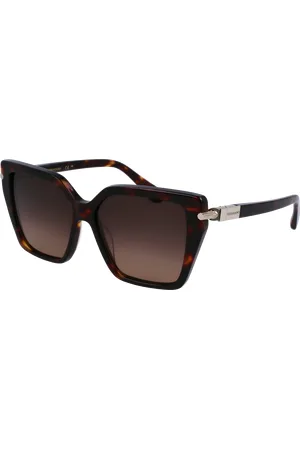 Salvatore Ferragamo Donna SF1106S 242 Occhiali da sole Acetato Marrone Squadrata Normale Normale