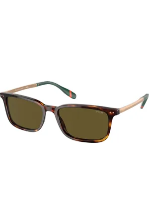 Ralph Lauren Uomo PH4212 613773 Occhiali da sole Acetato Verde Squadrata Normale