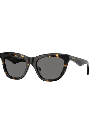 Burberry Donna BE4435 410681 Occhiali da sole Acetato Grigio Cat Eye Polarizzata