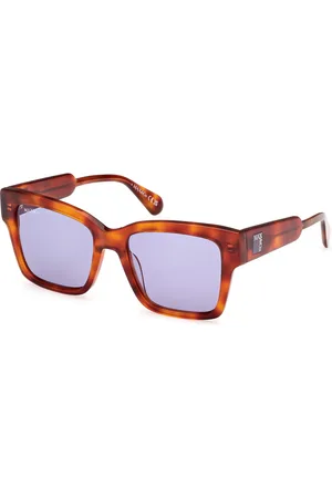 Max&Co. Donna MO0094 53Y Occhiali da sole Acetato Viola Squadrata Normale