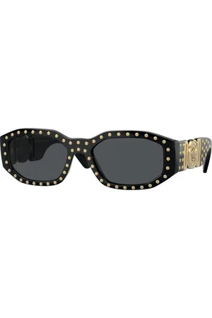 VERSACE Unisex VE4361 539787 Occhiali da sole Nylon Grigio Geometrica Normale