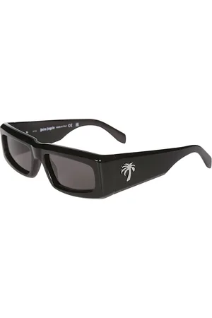 Palm Angels Unisex PERI055 Yreka 1007 black Occhiali da sole Acetato Grigio Squadrata Normale