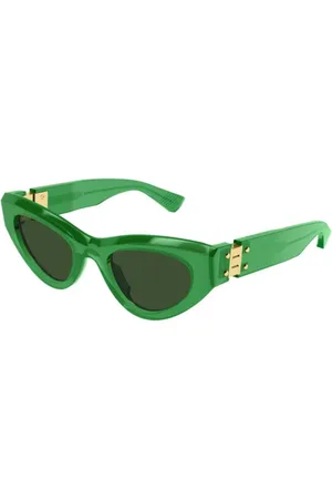 Bottega Veneta Donna BV1142S 004 Occhiali da sole Acetato Cat Eye