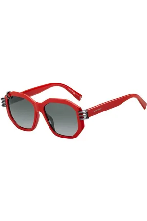 Givenchy Donna GV 7175/G/S C9A/9O Occhiali da sole Acetato Grigio Squadrata Normale Sfumato