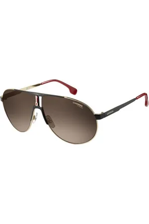 Carrera Unisex 1005/S 2M2/HA Occhiali da sole Metallo Marrone Pilot Sfumato