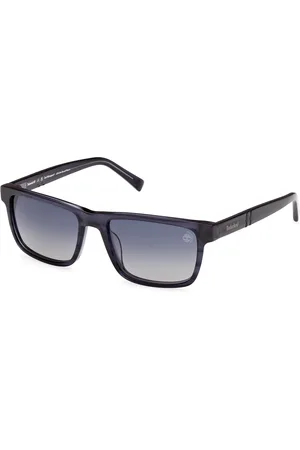 Timberland Uomo TB00020 90D Occhiali da sole Acetato Fumo Squadrata Polarizzata