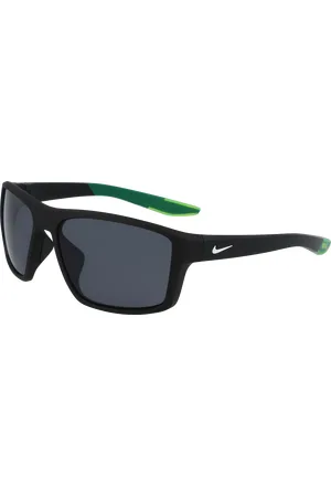 Nike Uomo BRAZEN FURY FJ2259 10 Occhiali da sole Plastica Grigio Squadrata Normale