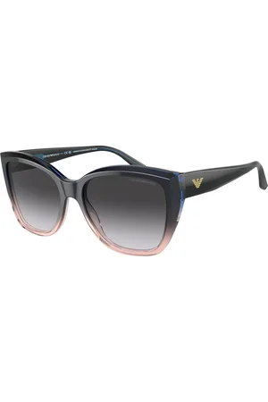 Emporio Armani Donna EA4198 59918G Occhiali da sole Acetato Grigio Cat Eye Normale Sfumato