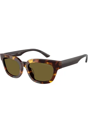 Emporio Armani Donna EA4233U 618173 Occhiali da sole Acetato Marrone Geometrica Normale