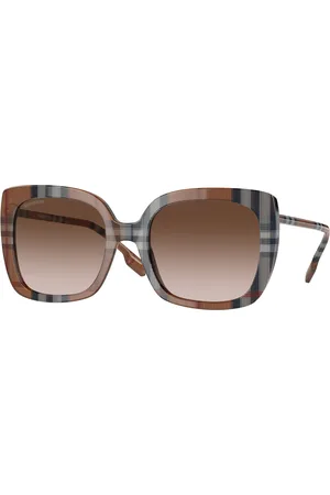 Burberry Donna BE4323 CAROLL 400513 Occhiali da sole Acetato Squadrata Normale Sfumato
