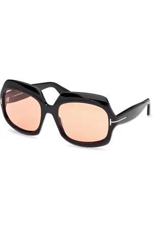 Tom Ford Donna FT1155 REN 05E Occhiali da sole Acetato Marrone Geometrica Fotocromatiche