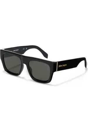 Palm Angels Unisex PERI049 Pixley 1007 black Occhiali da sole Acetato Grigio Squadrata Normale