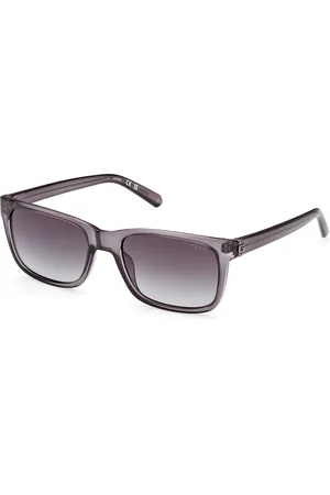 Guess Uomo GU00066 20B Occhiali da sole Iniettato Fumo Squadrata Normale Sfumato