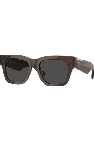 Burberry Donna BE4424 411687 Occhiali da sole Acetato Grigio Squadrata Normale