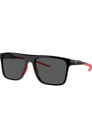 FERRARI Uomo FZ6006 501/87 Occhiali da sole Iniettato Grigio Squadrata Normale