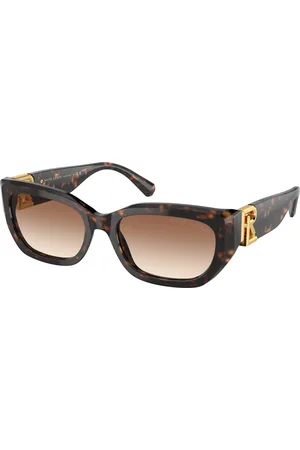 Ralph Lauren Donna RL8222 THE BRIDGET 500313 Occhiali da sole Acetato Cat Eye Normale Sfumato