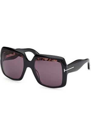 Tom Ford Donna FT1194 AURORA 01A Occhiali da sole Acetato Fumo Squadrata Normale