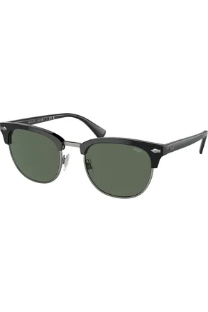 Ralph Lauren Uomo PH4217 500171 Occhiali da sole Acetato Verde Rotonda Normale