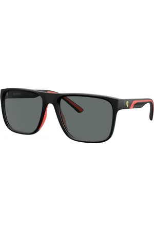 FERRARI Uomo FZ6002U 504/81 Occhiali da sole Iniettato Grigio Squadrata Polarizzata