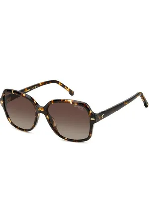 Carrera Donna 3028/S WR9/LA Occhiali da sole Acetato Marrone Squadrata Normale Sfumato