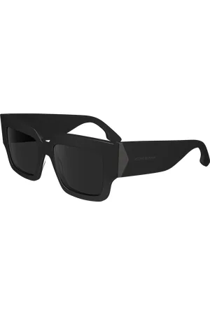 Victoria Beckham Donna VB667S 001 Occhiali da sole Acetato Squadrata Normale Normale
