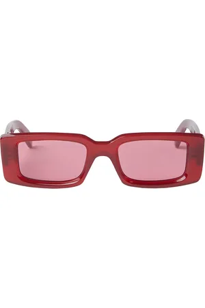 OFF-WHITE Unisex OERI127 Arthur 2828 burgundy Occhiali da sole Acetato Squadrata Normale