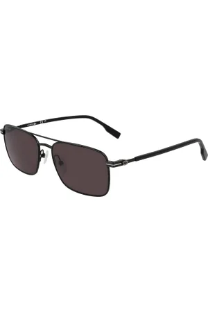 Lacoste Uomo L264S 001 Occhiali da sole Metallo Squadrata Normale Normale