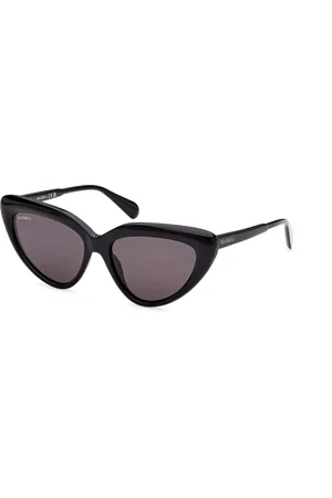 Max&Co. Donna MO0047 01A Occhiali da sole Acetato Grigio Cat Eye Normale