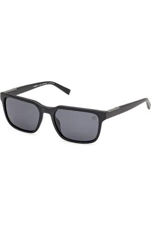 Timberland Uomo TB00008 02D Occhiali da sole Iniettato Fumo Squadrata Polarizzata