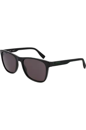Lacoste Uomo L6031S 001 Occhiali da sole Bio-iniettato Grigio Squadrata Normale