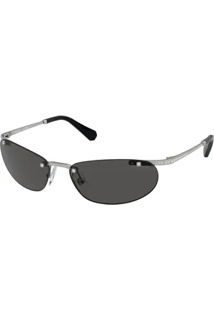 Swarovski Donna SK7019 400187 Occhiali da sole Metallo Grigio Rotonda Normale