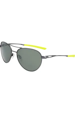 Nike Uomo ACE DRIVER I EV24041 907 Occhiali da sole Titanio Pilot Normale