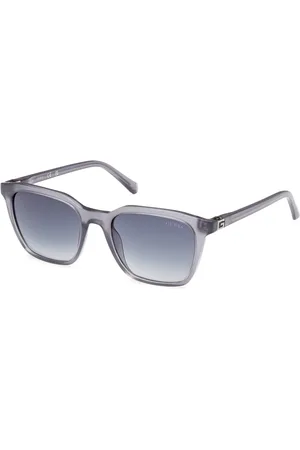 Guess Uomo GU00170 20W Occhiali da sole Iniettato Blu Squadrata Normale