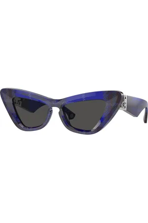 Burberry Donna BE4421U 411487 Occhiali da sole Acetato Grigio Cat Eye Normale